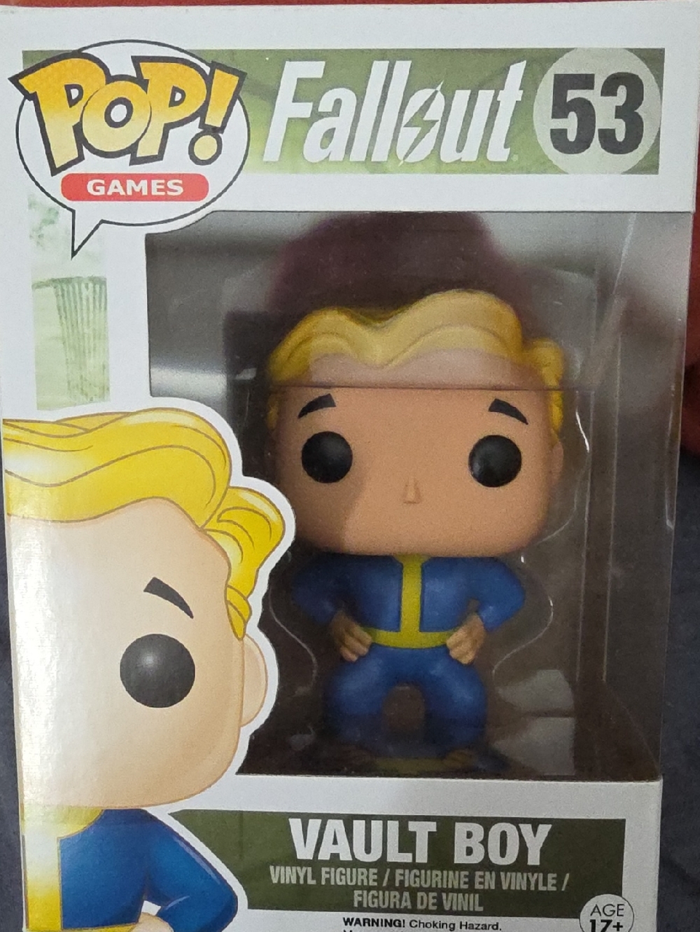 Funko Vault Boy Vinyl Figure - Blue & Yellow